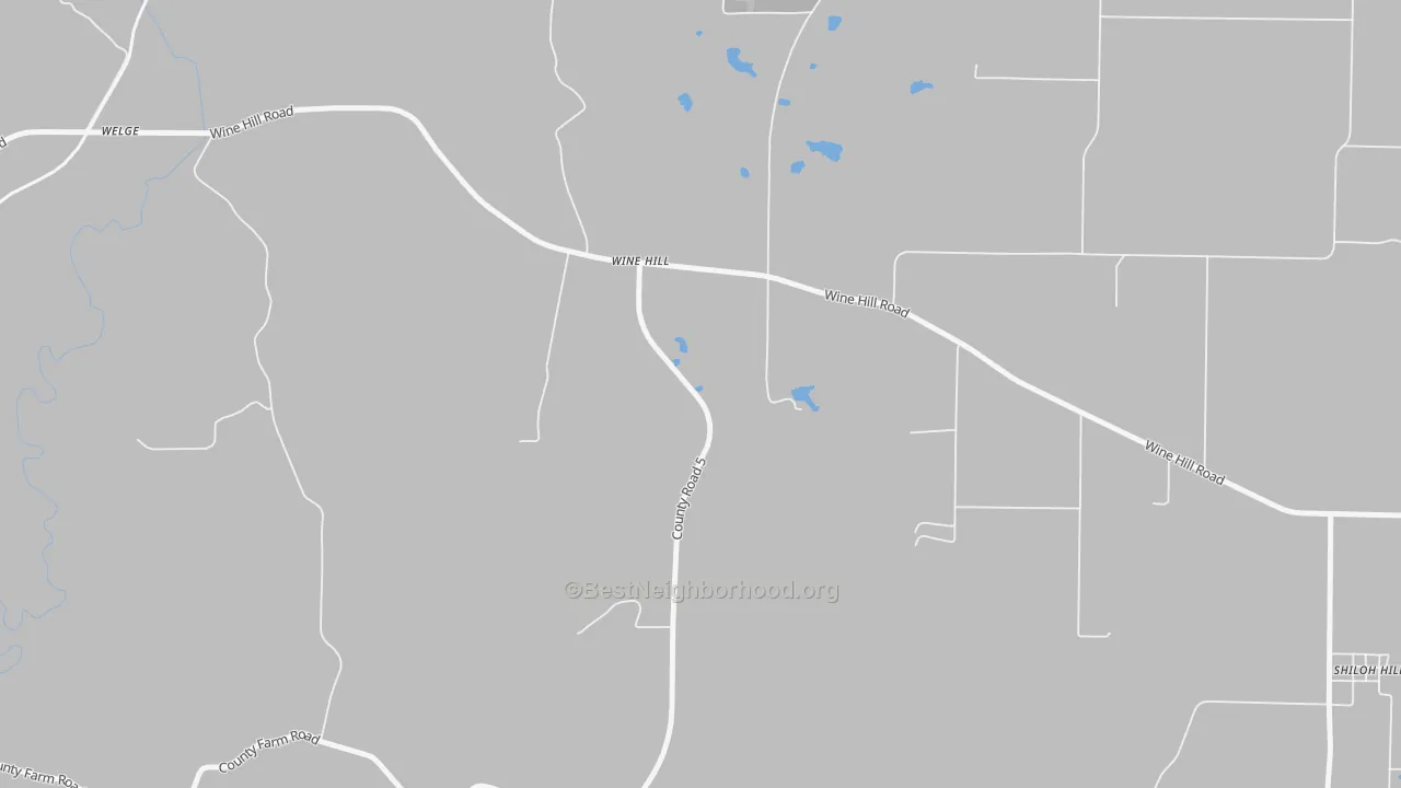 Transit Grade map of Wine Hill, IL