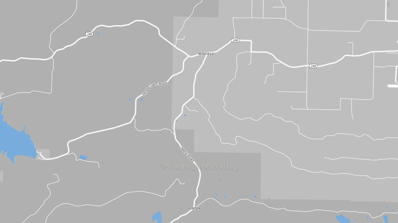 Transit Grade map of Winfield, AR