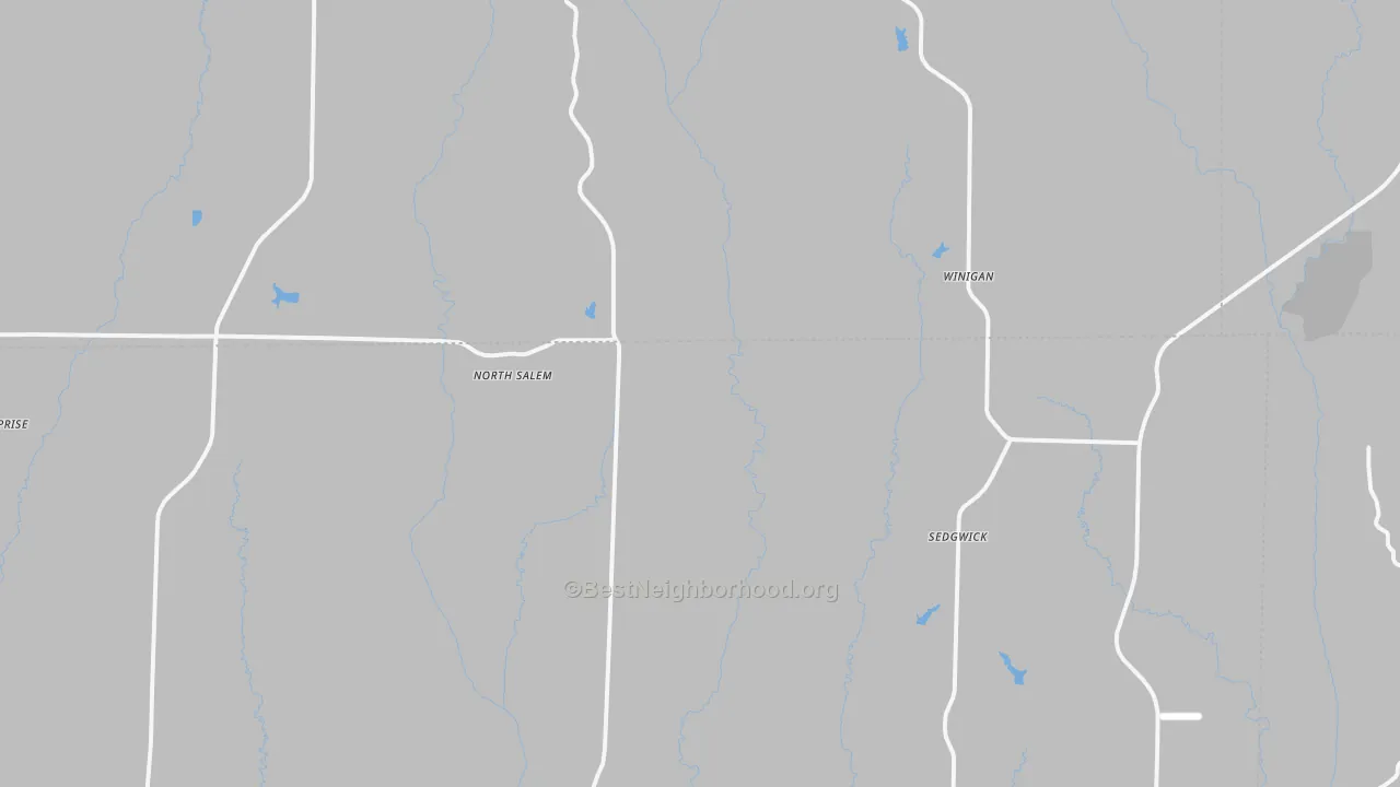Transit Grade map of Winigan, MO