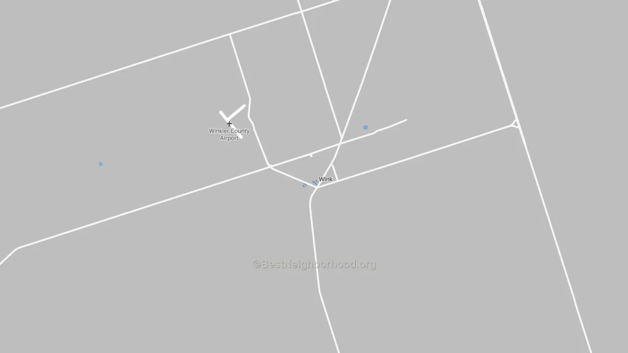 Transit Grade map of Wink, TX