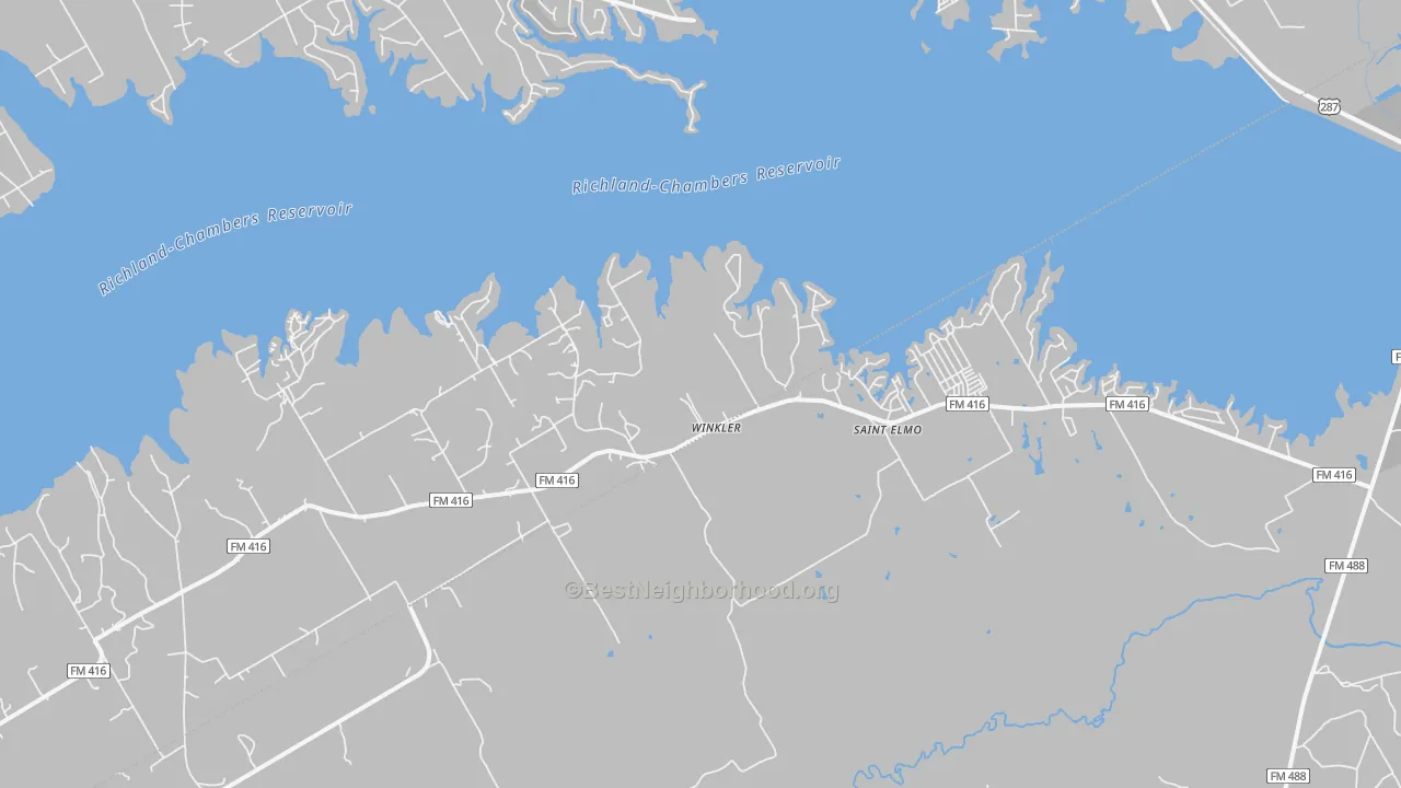 Transit Grade map of Winkler, TX
