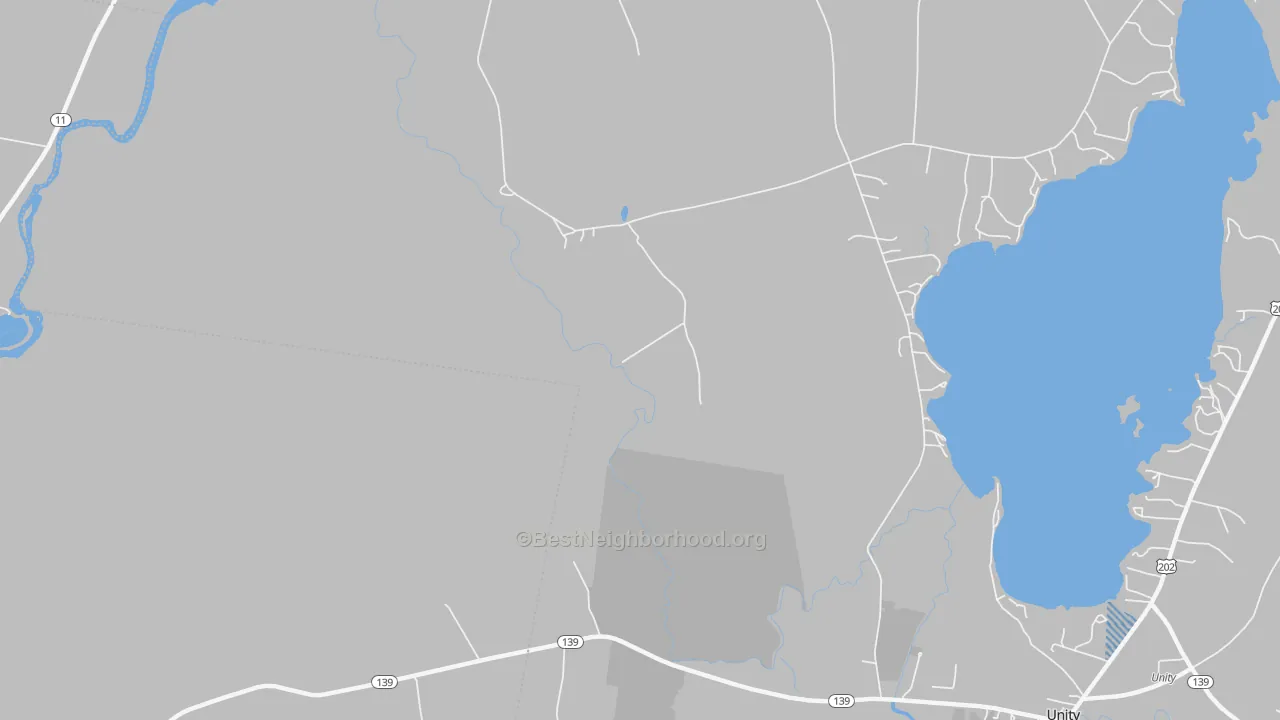 Transit Grade map of Winnecook, ME