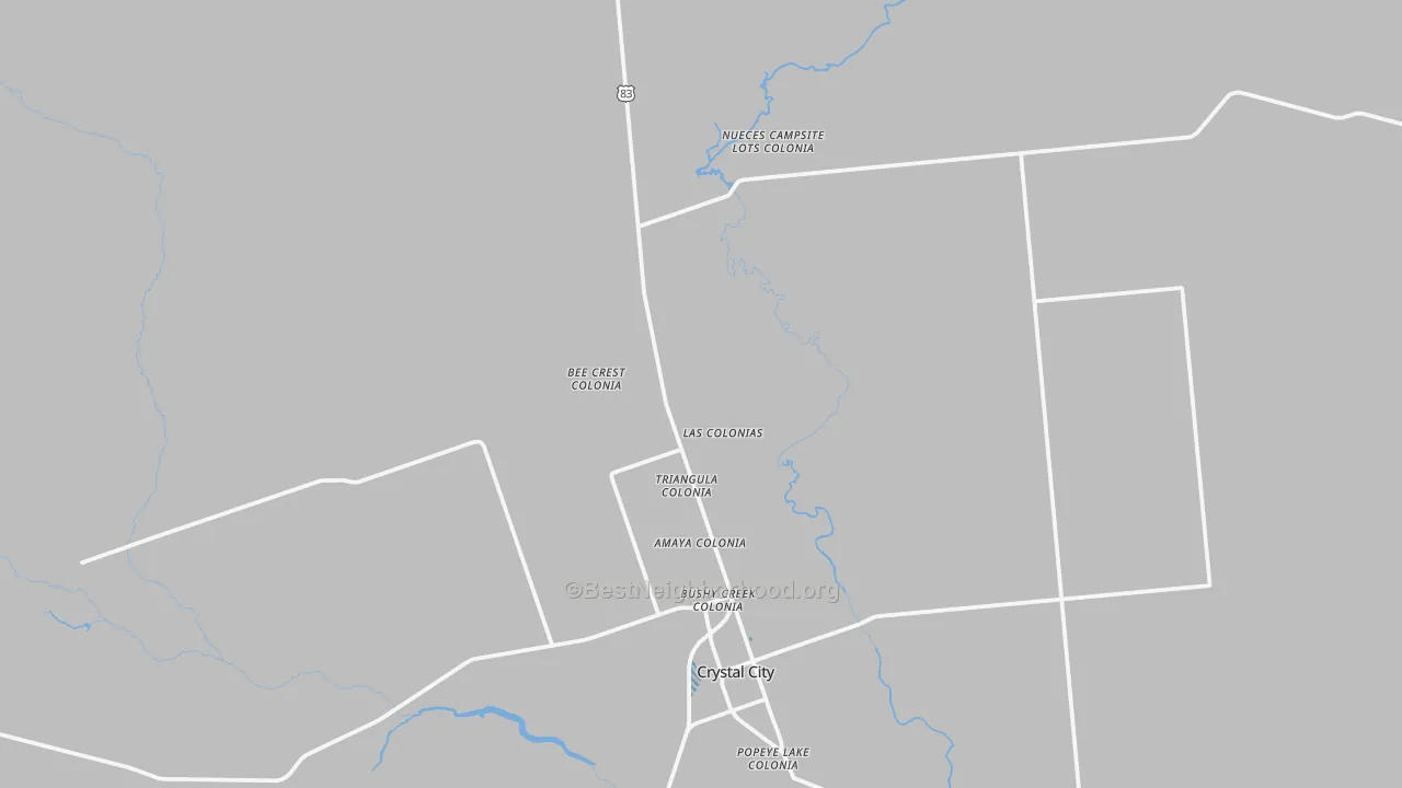 Transit Grade map of Winter Haven, TX