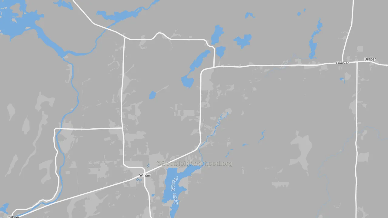 Transit Grade map of Winter, WI