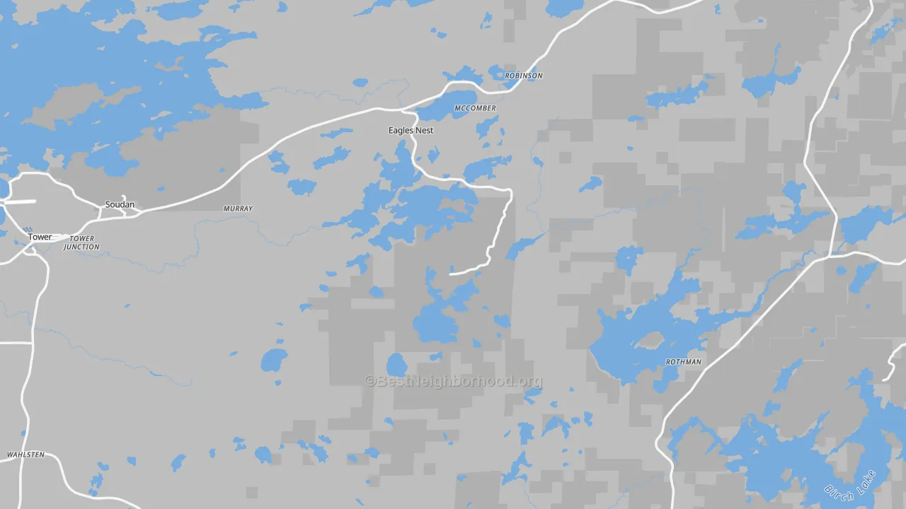 Transit Grade map of Winton, MN