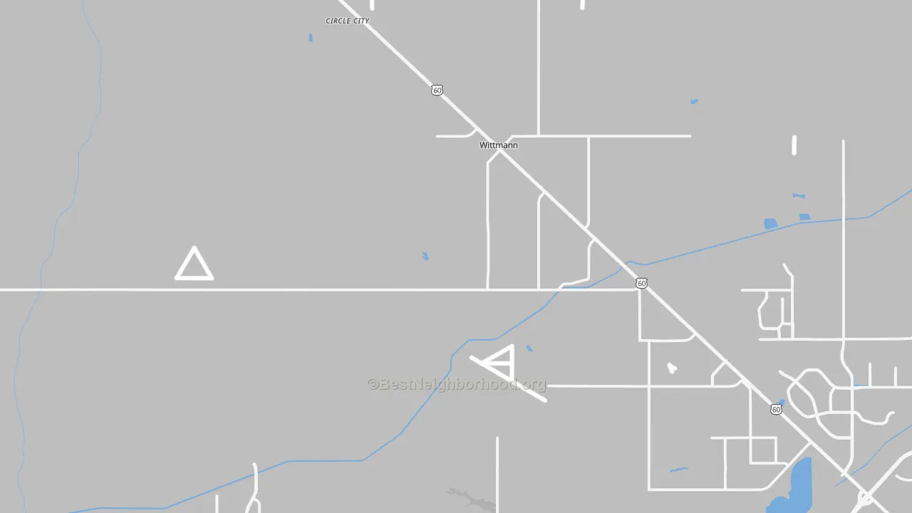 Transit Grade map of Wittmann, AZ