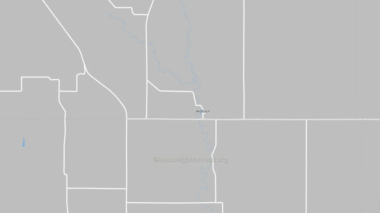 Transit Grade map of Wolbach, NE