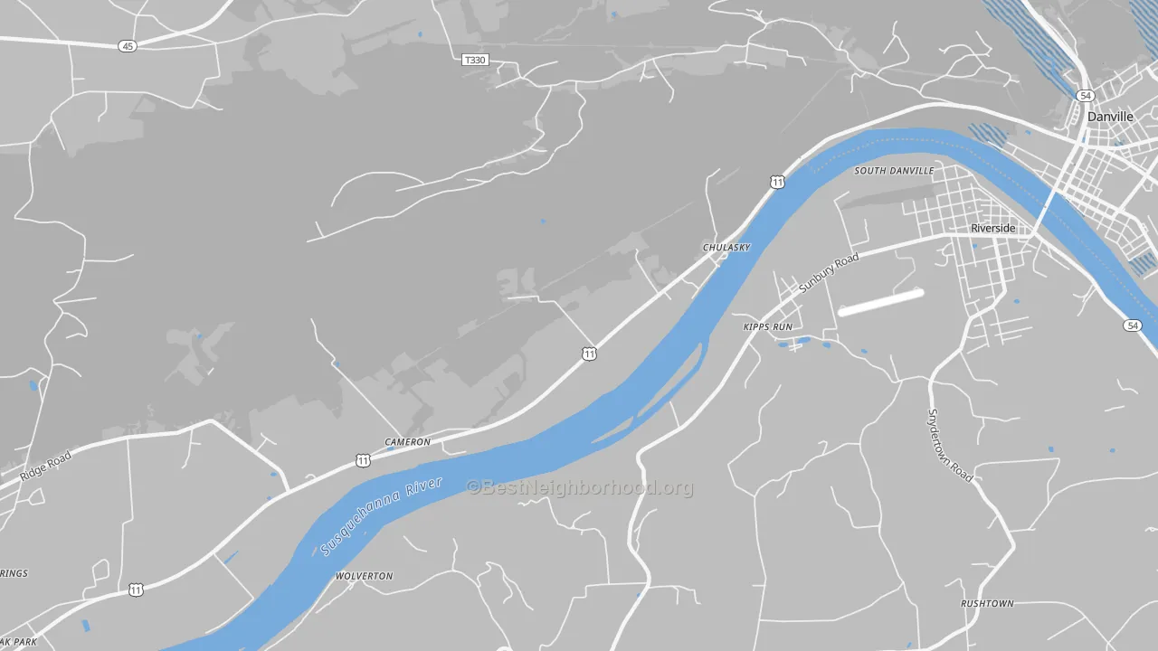 Transit Grade map of Wolverton, PA
