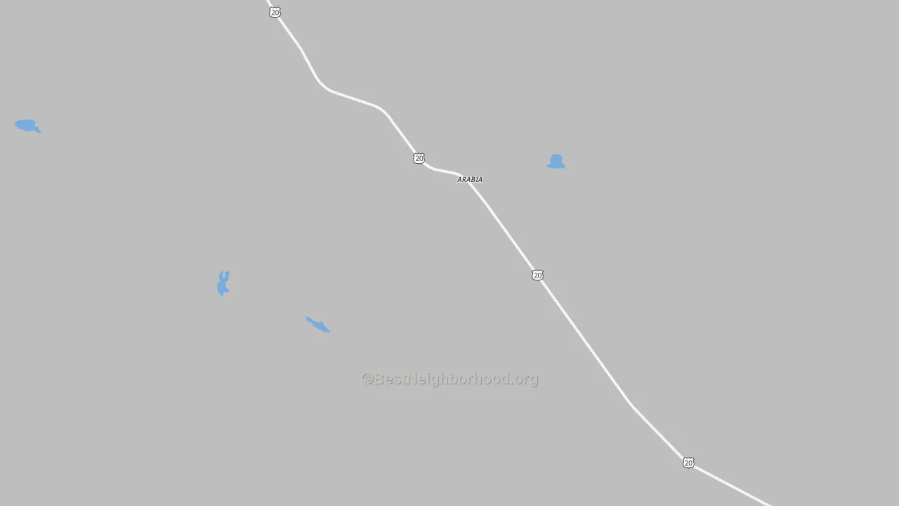 Transit Grade map of Wood Lake, NE