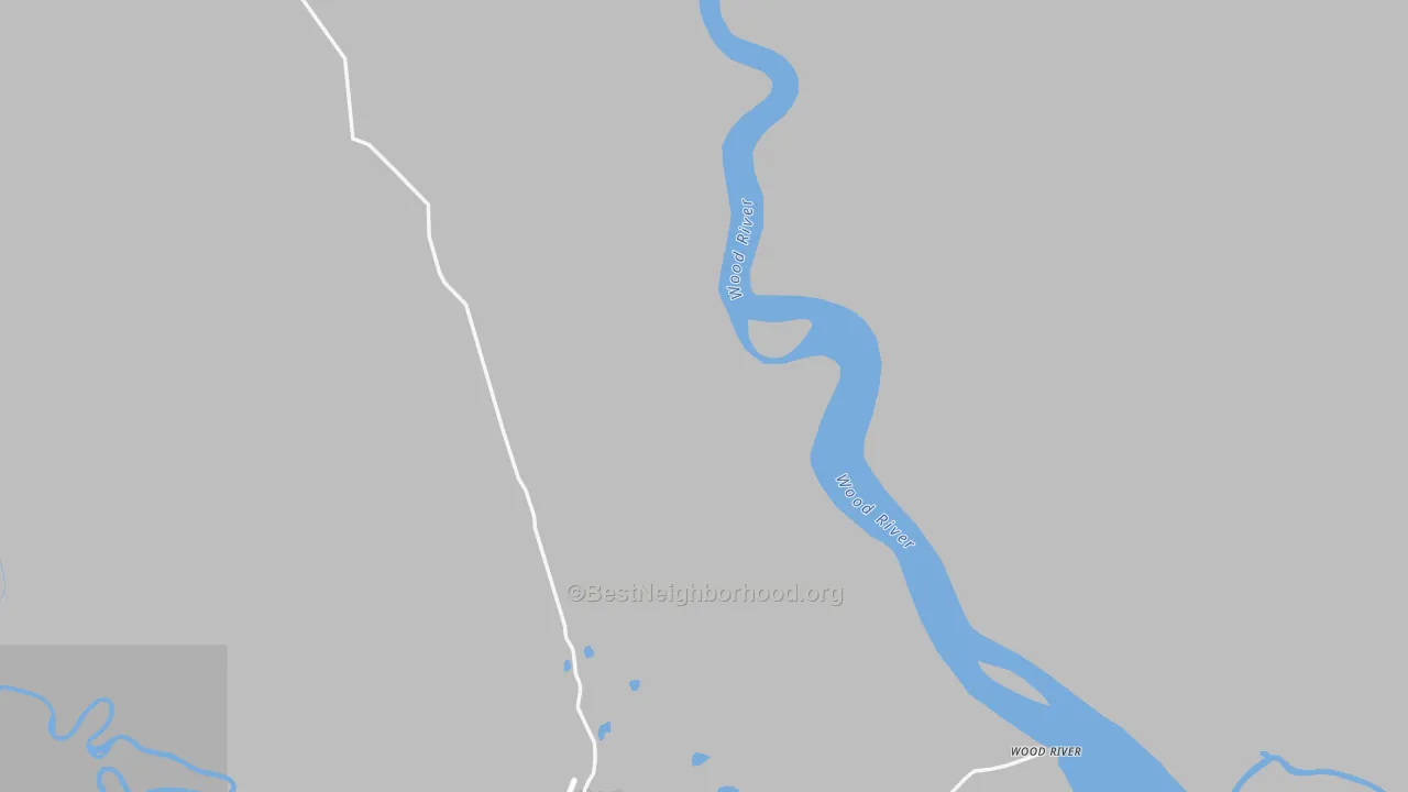 Transit Grade map of Wood River, AK
