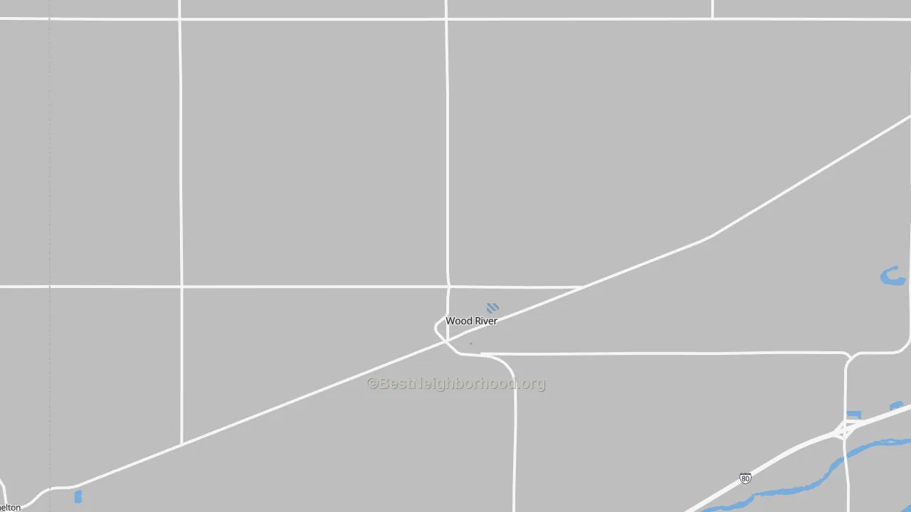 Transit Grade map of Wood River, NE