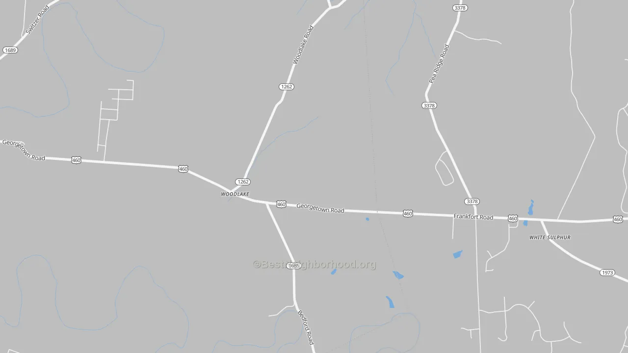 Transit Grade map of Woodlake, KY