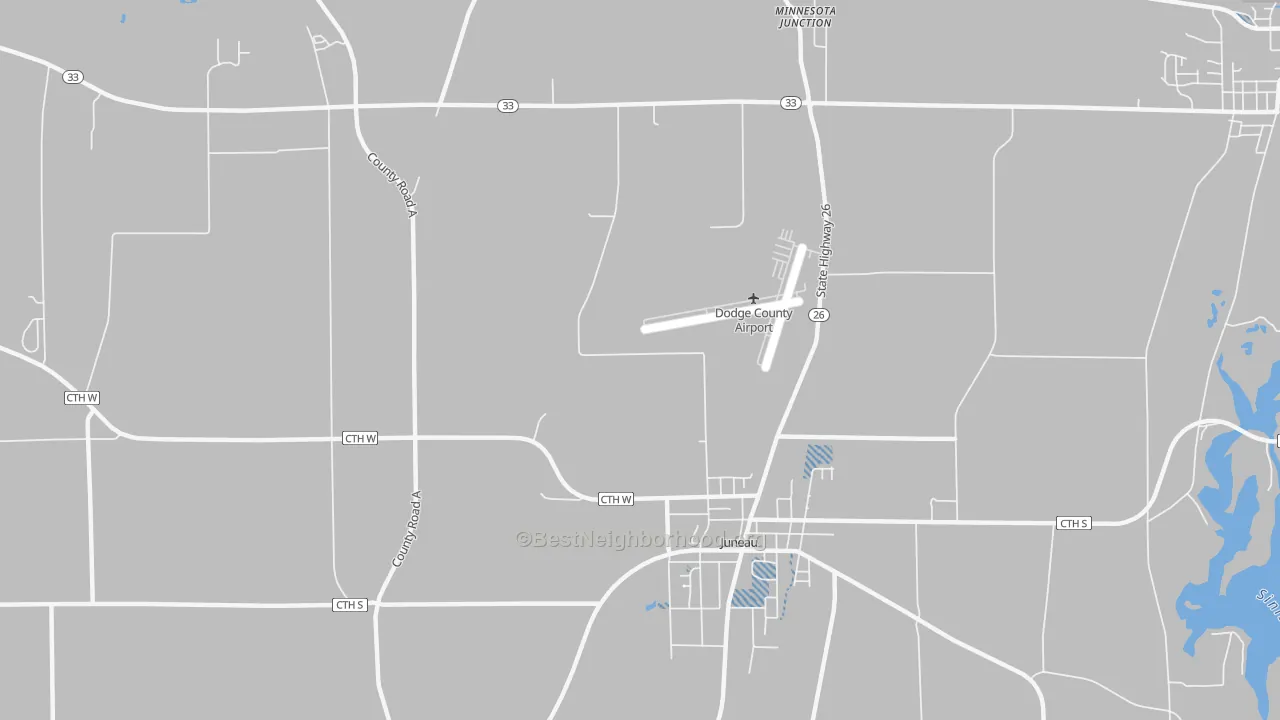 Transit Grade map of Woodland, WI
