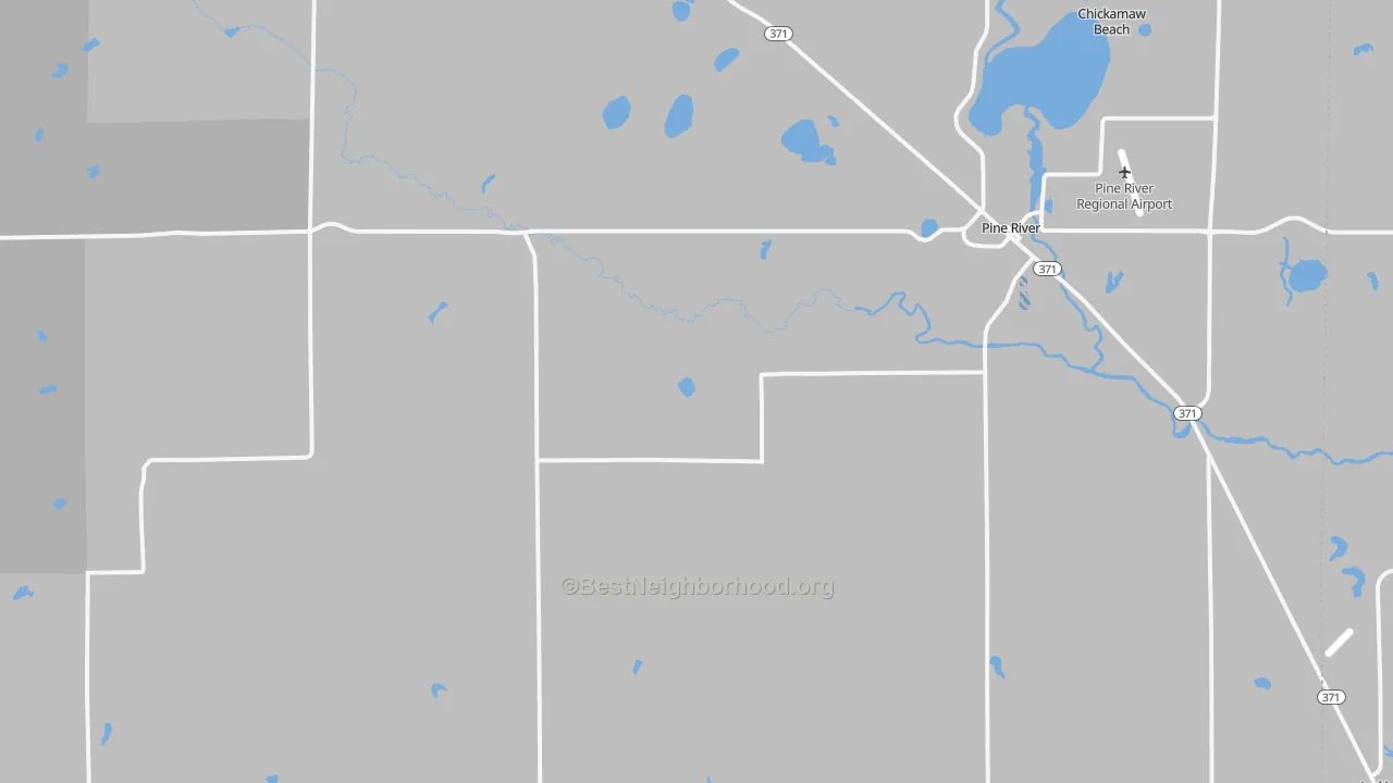 Transit Grade map of Woodrow, MN
