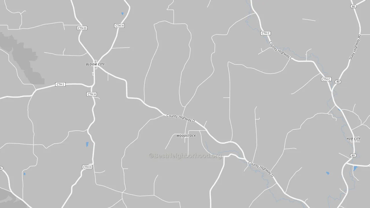 Transit Grade map of Woodstock, WI