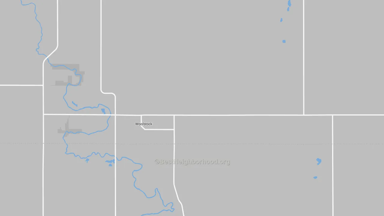 Transit Grade map of Woolstock, IA