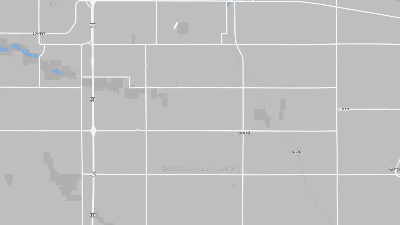 Transit Grade map of Worth County, IA