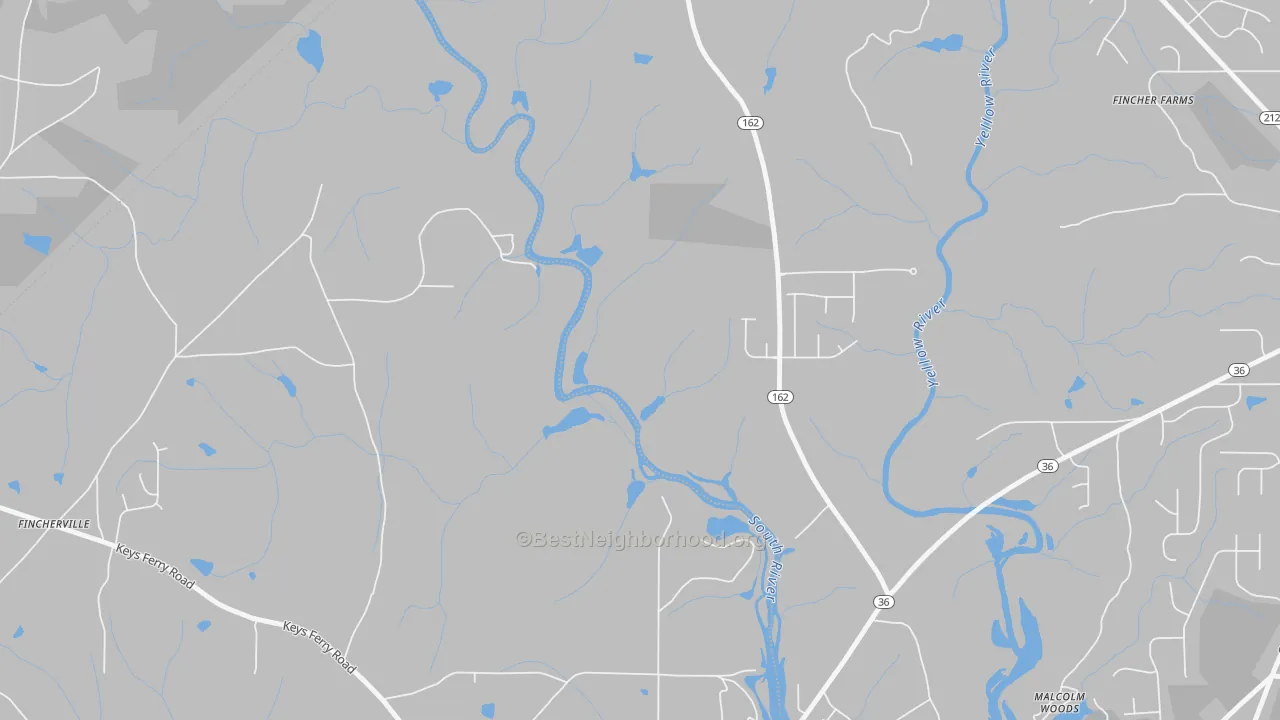 Transit Grade map of Worthville, GA
