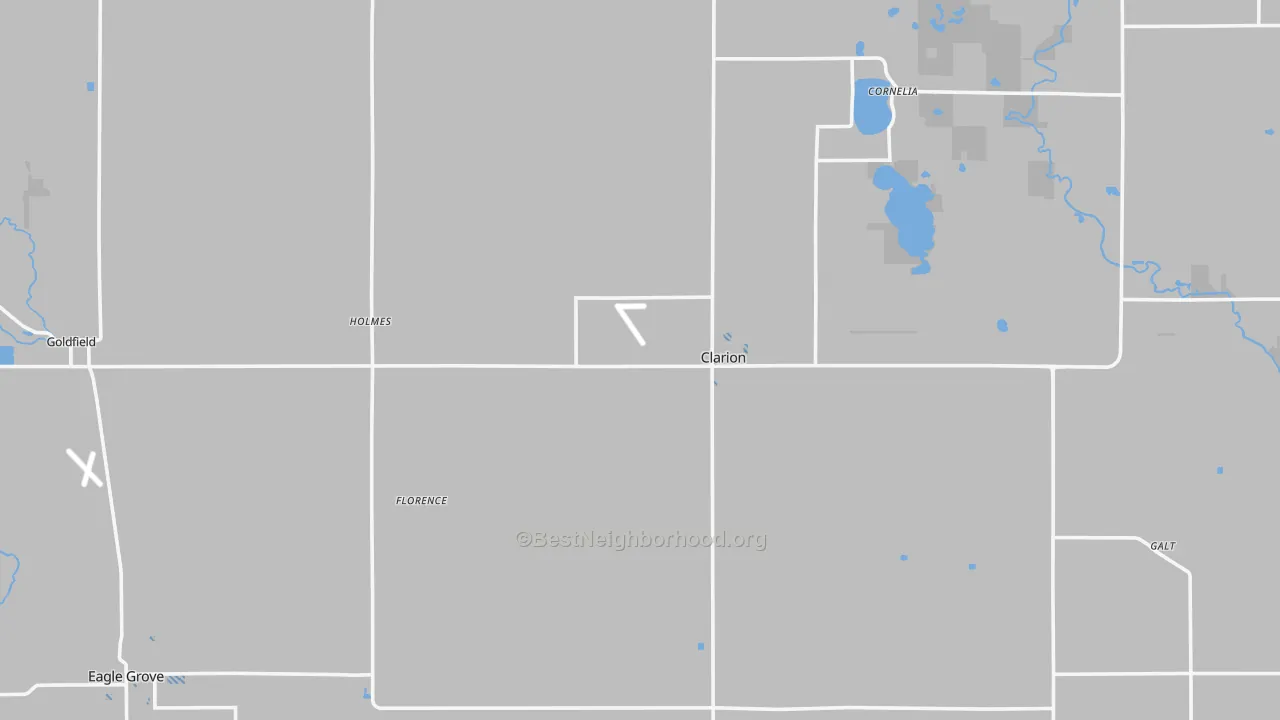Transit Grade map of Wright County, IA
