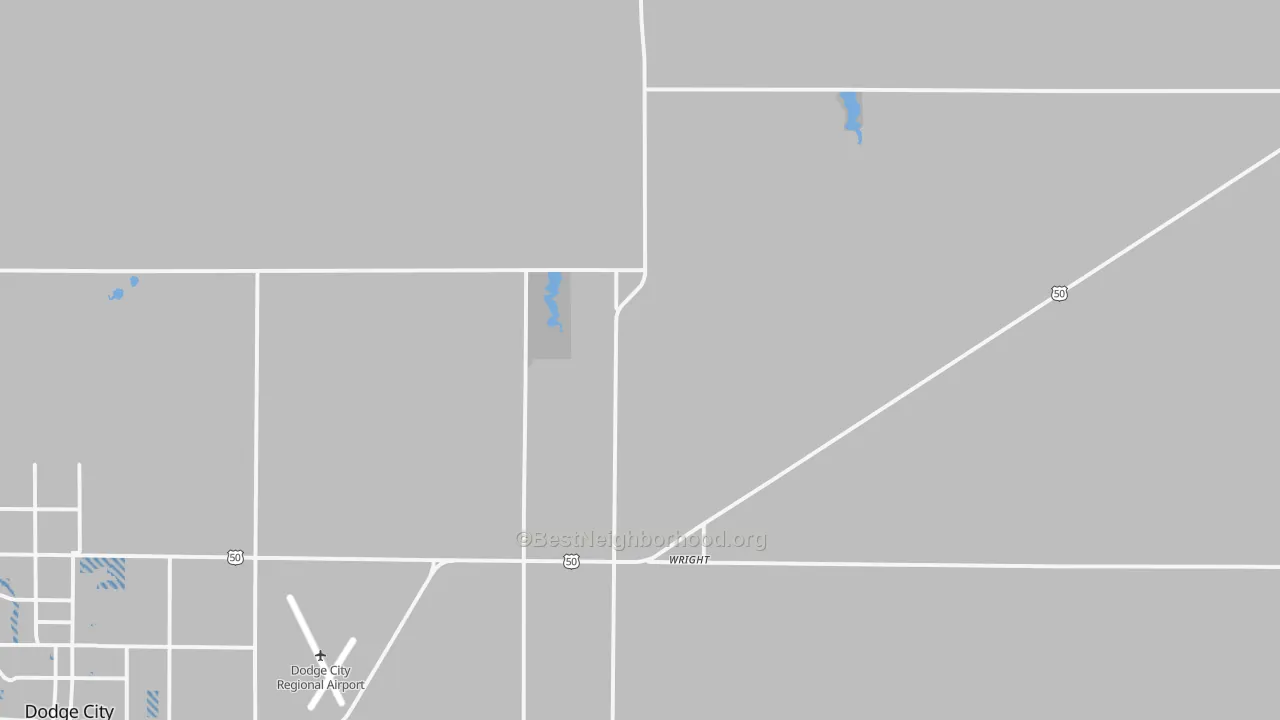 Transit Grade map of Wright, KS