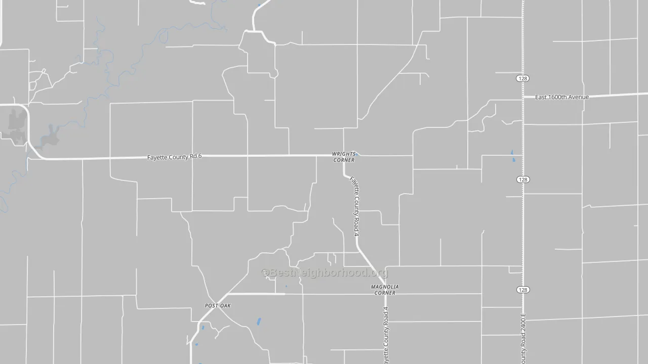Transit Grade map of Wrights Corner, IL