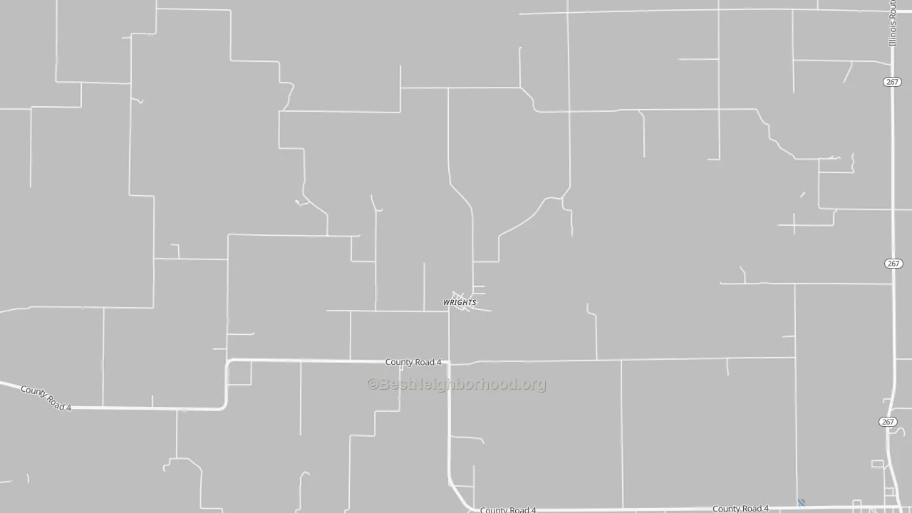 Transit Grade map of Wrights, IL