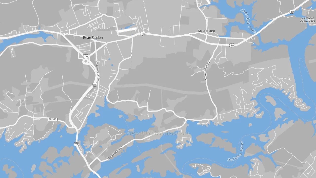 Transit Grade map of Wyatt Village, TN