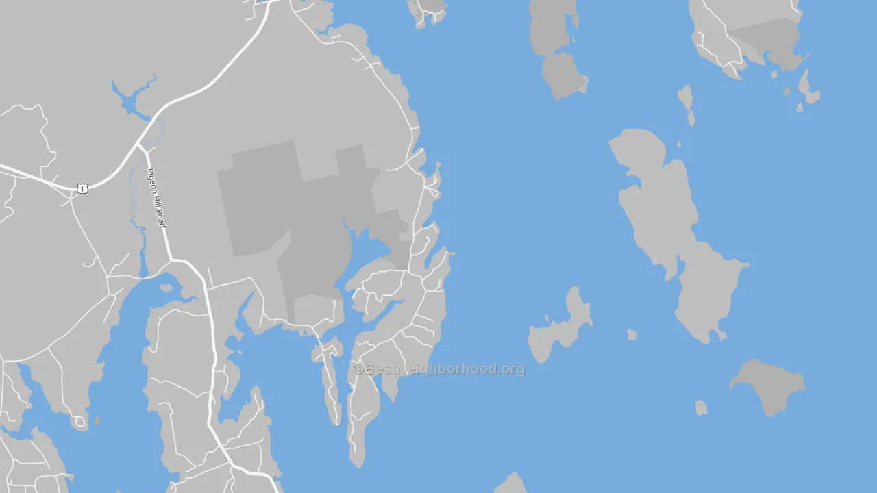 Transit Grade map of Wyman, ME