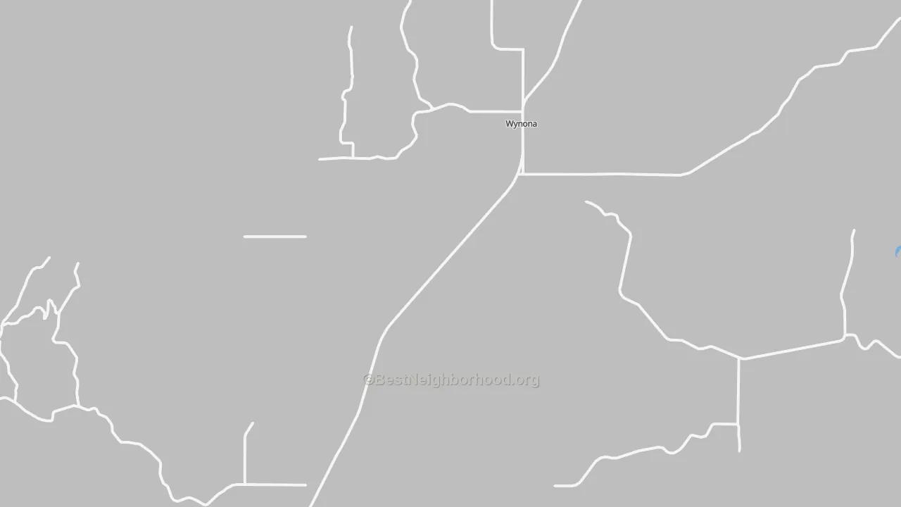 Transit Grade map of Wynona, OK