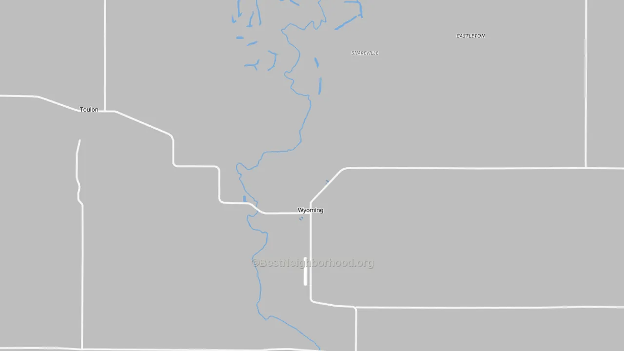Transit Grade map of Wyoming, IL