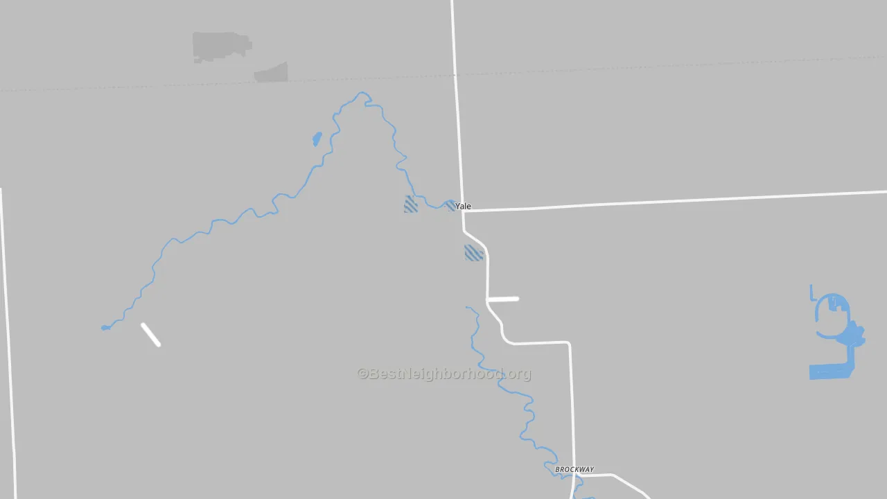 Transit Grade map of Yale, MI