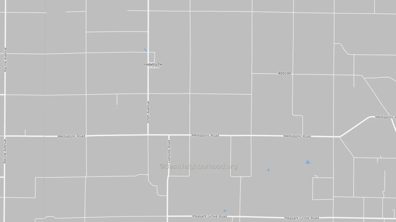 Transit Grade map of Yarmouth, IA