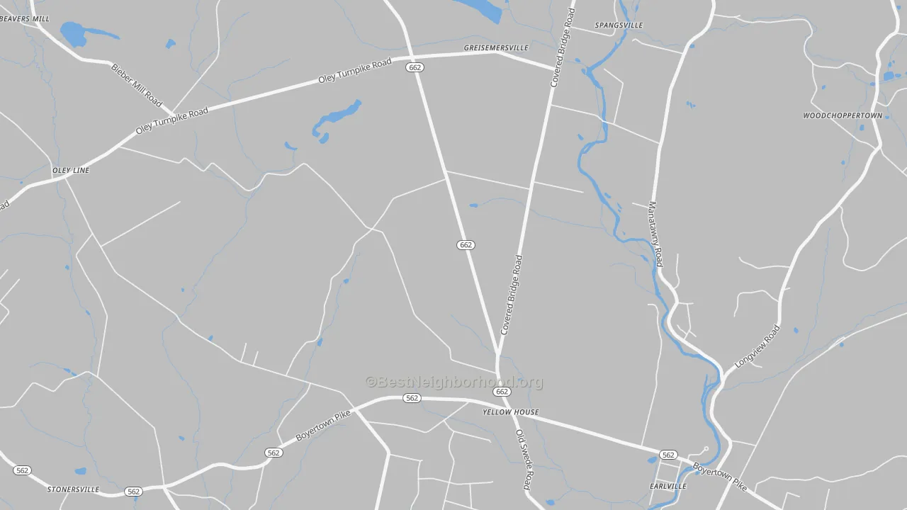 Transit Grade map of Yellow House, PA