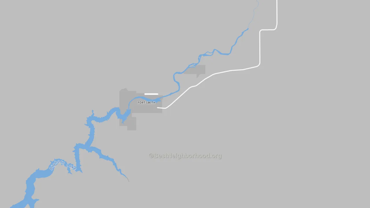 Transit Grade map of Yellowtail, MT