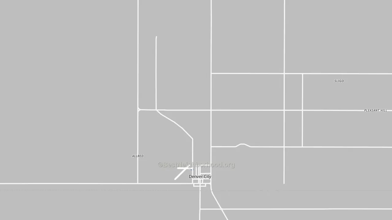 Transit Grade map of Yoakum County, TX