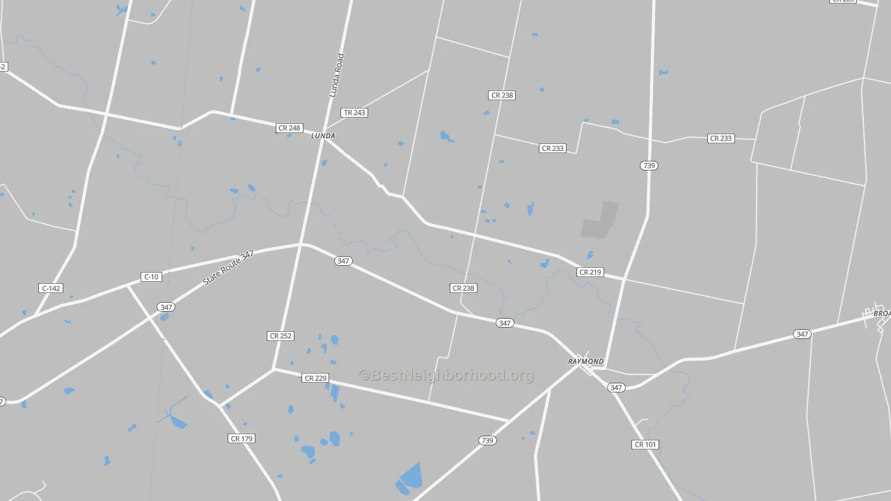 Transit Grade map of York Center, OH