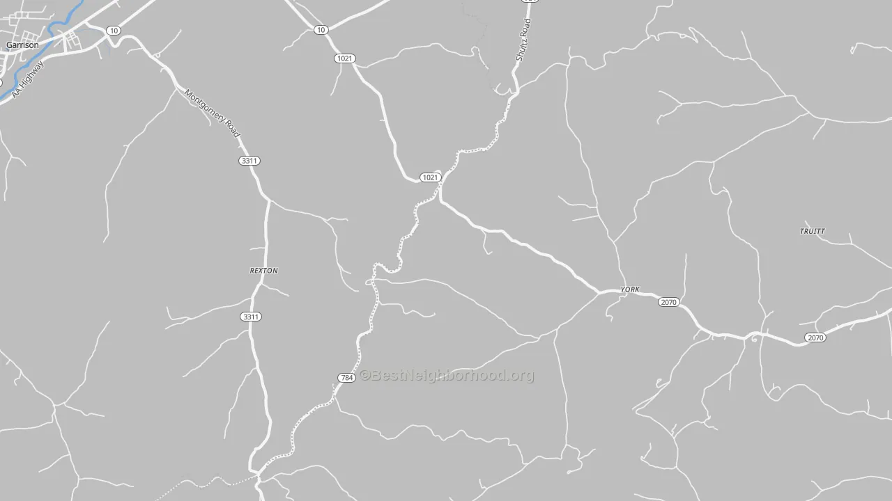 Transit Grade map of York, KY