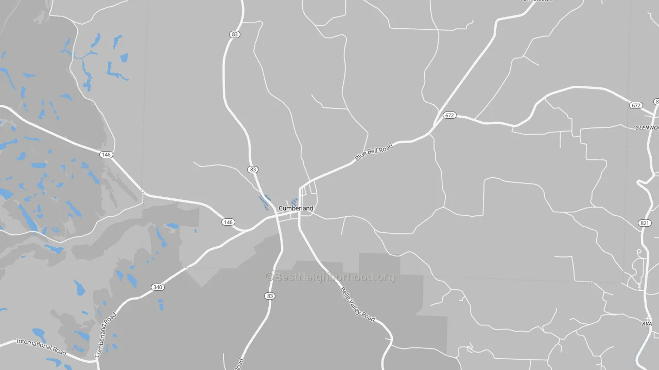 Transit Grade map of Young Hickory, OH