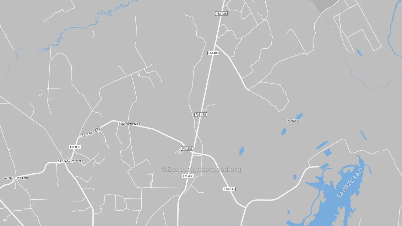 Transit Grade map of Young, TX