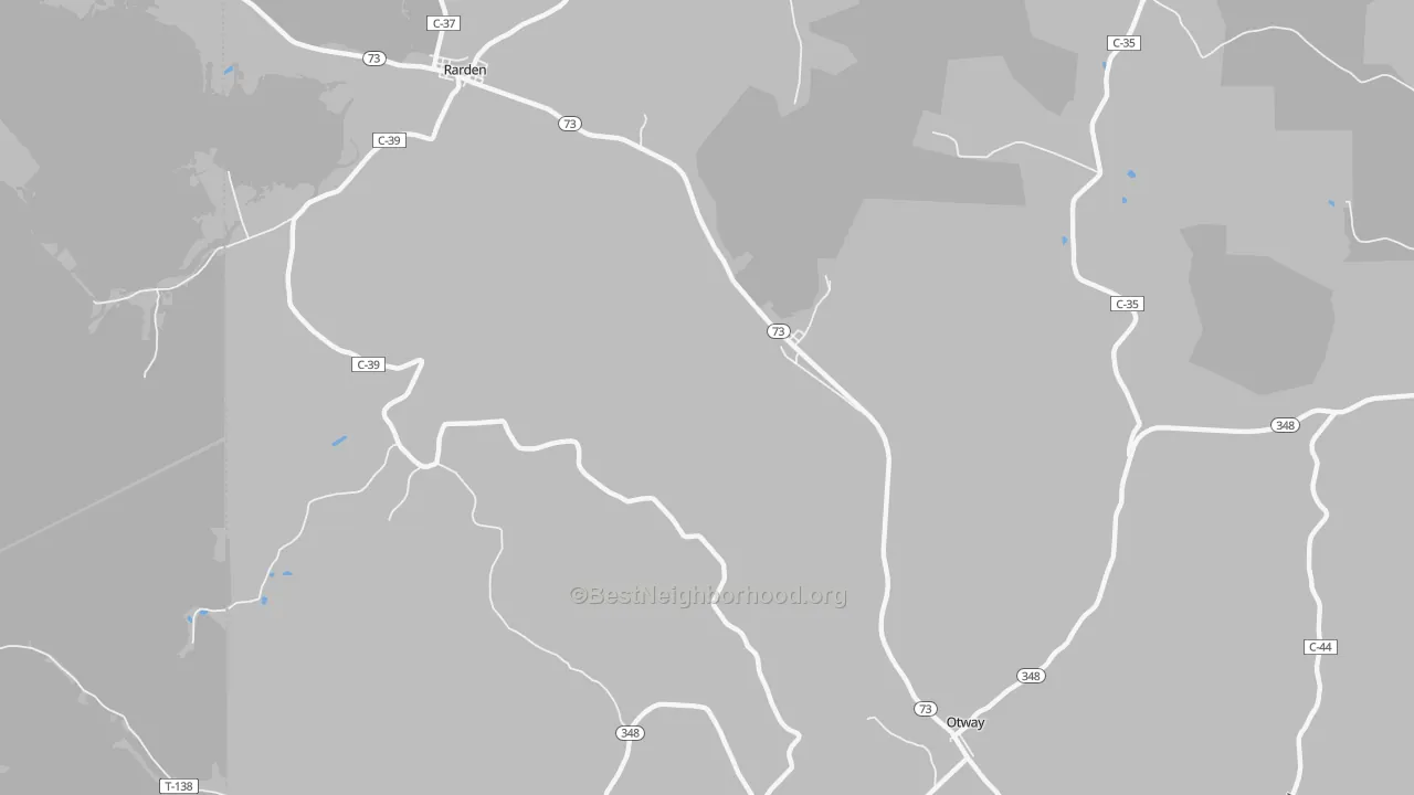 Transit Grade map of Youngs, OH