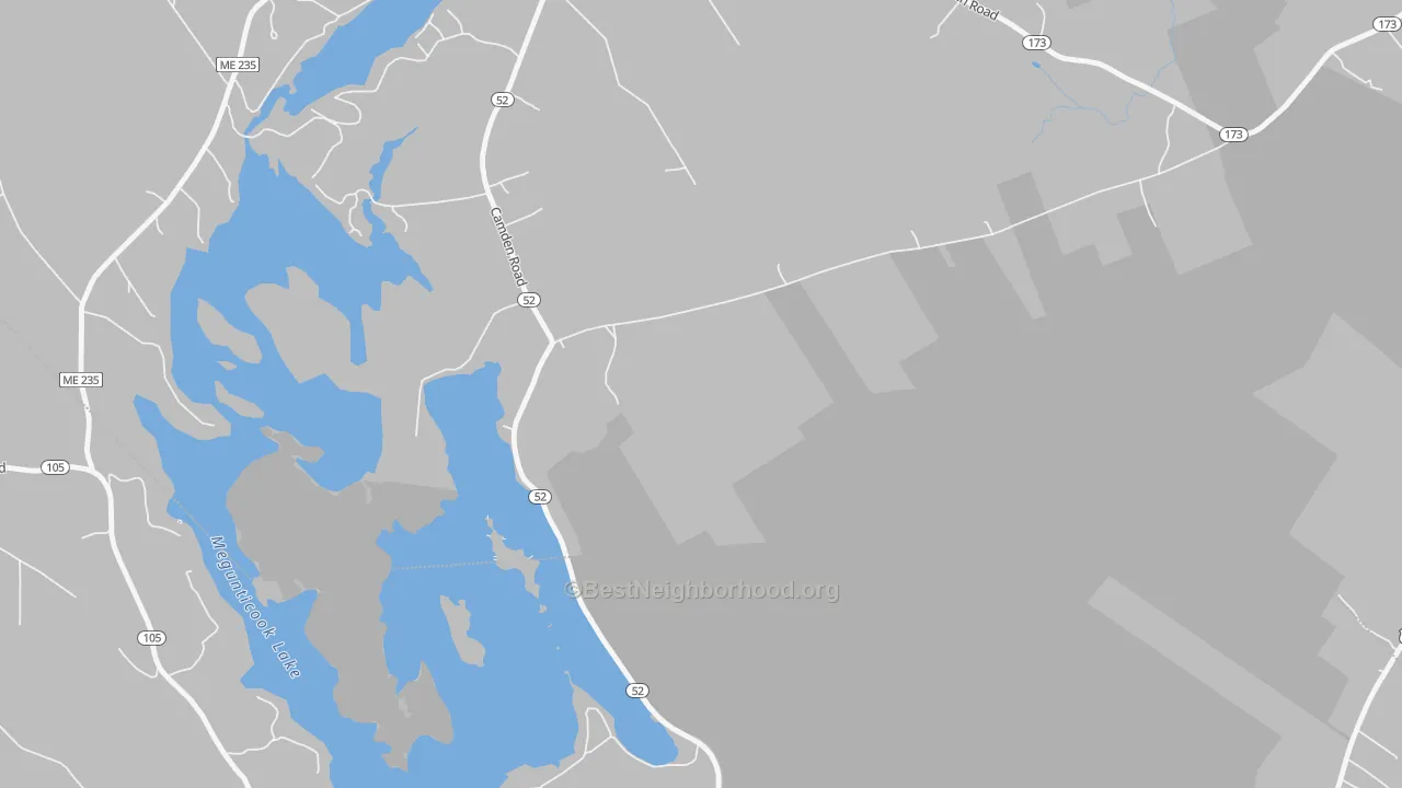Transit Grade map of Youngtown, ME