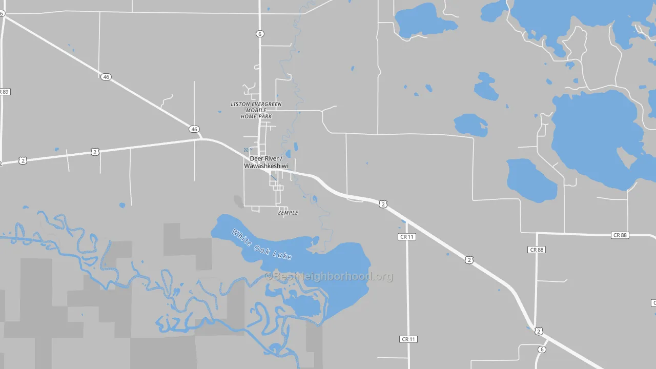 Transit Grade map of Zemple, MN