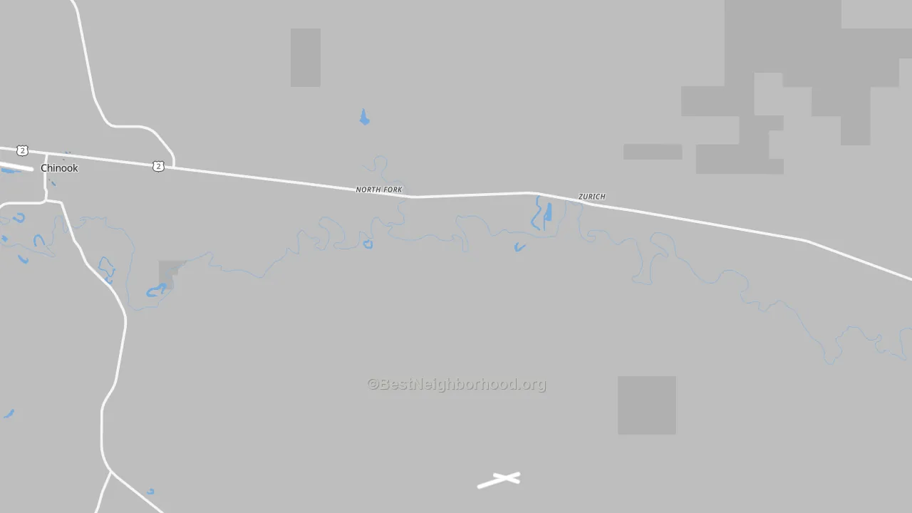 Transit Grade map of Zurich, MT