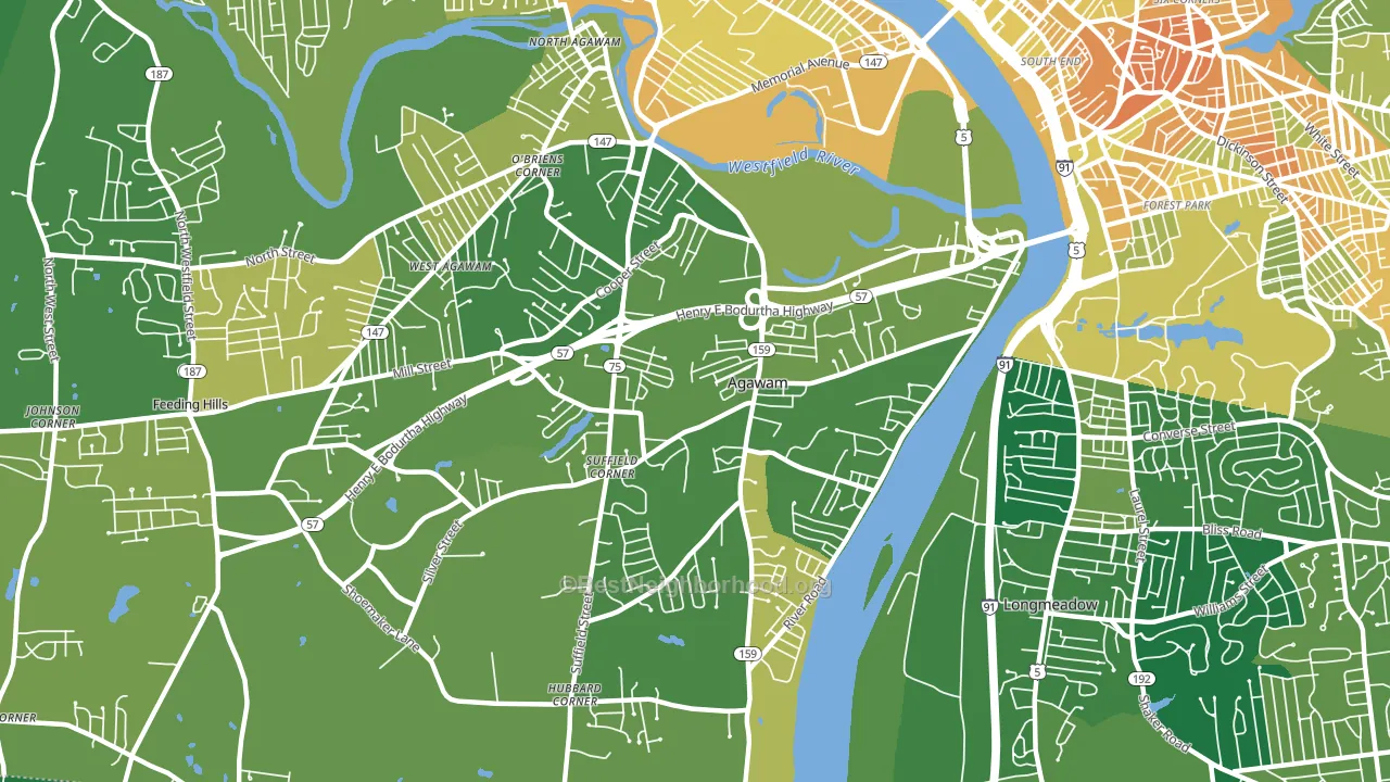 01001, MA block-group voter-turnout map