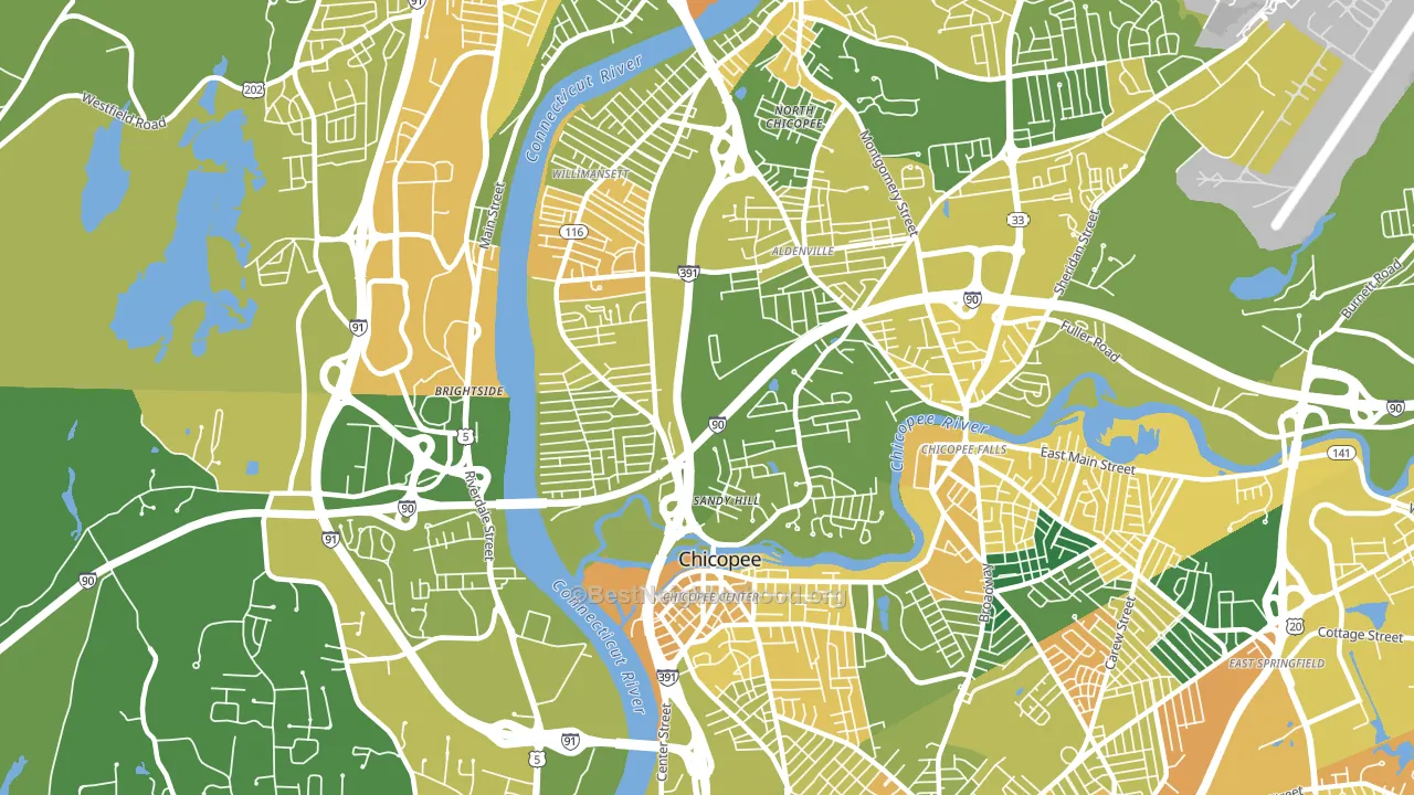 01013, MA block-group voter-turnout map