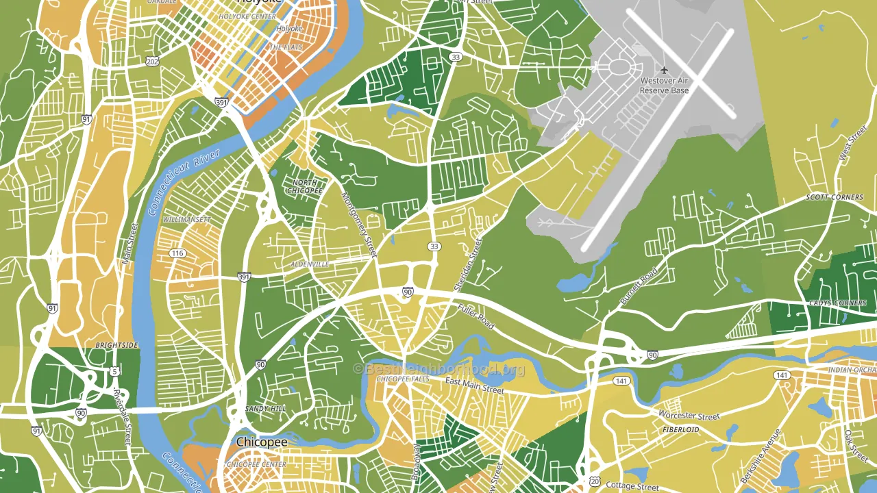 01020, MA block-group voter-turnout map