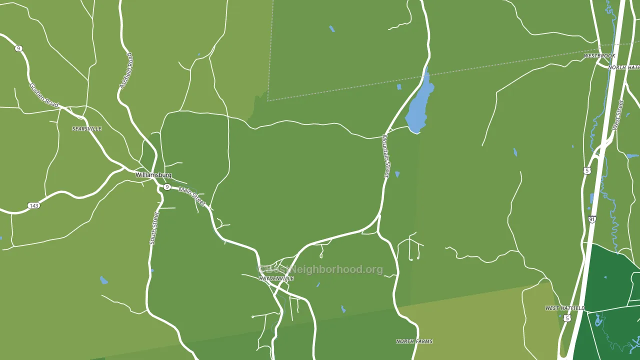 01039, MA block-group voter-turnout map