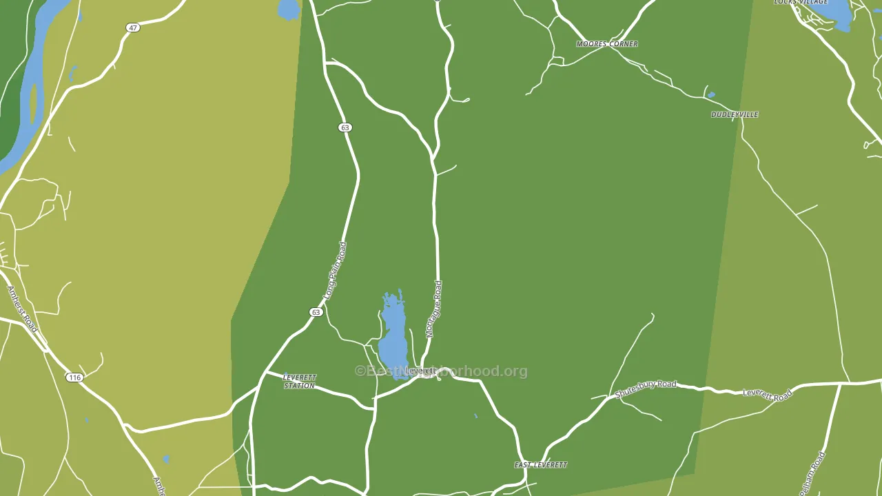 01054, MA block-group voter-turnout map