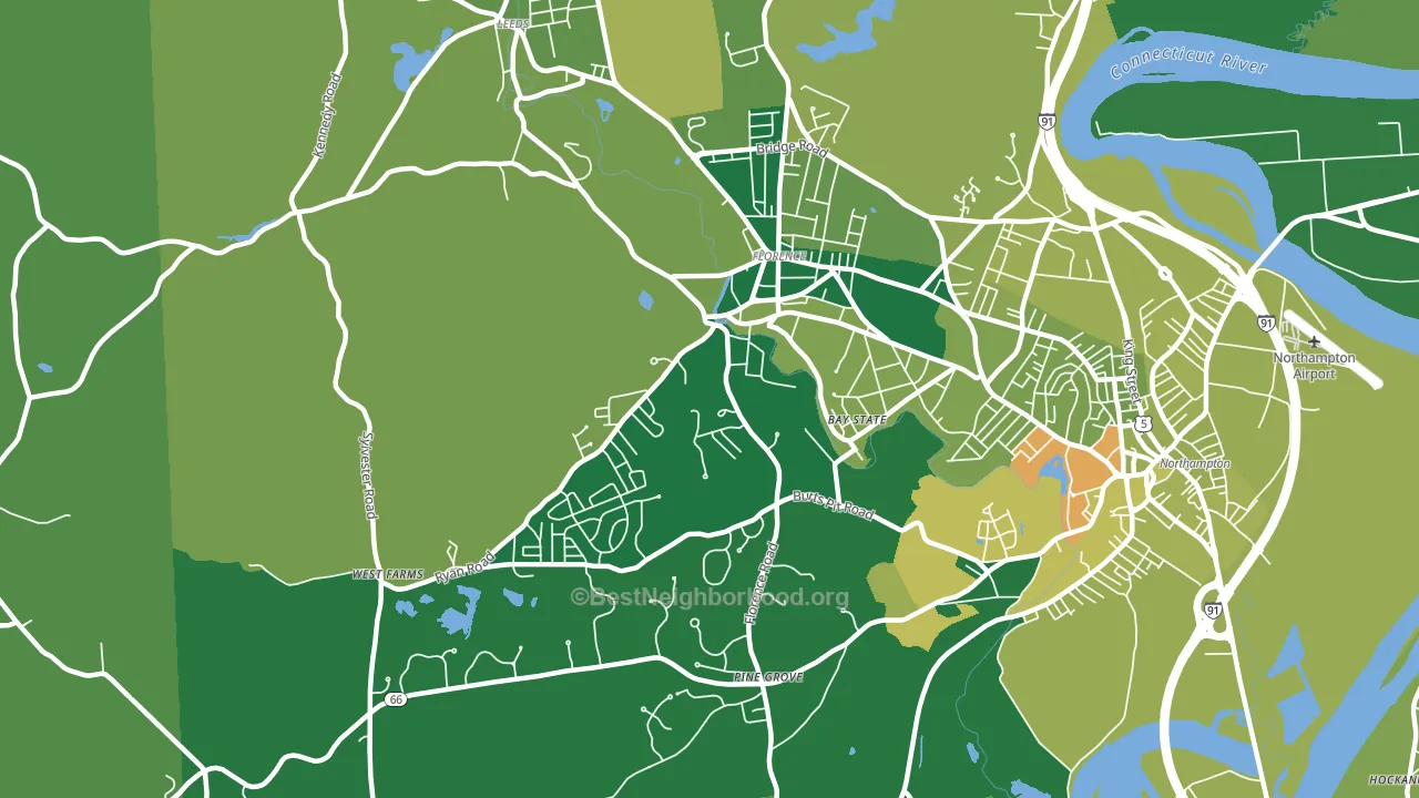 01062, MA block-group voter-turnout map