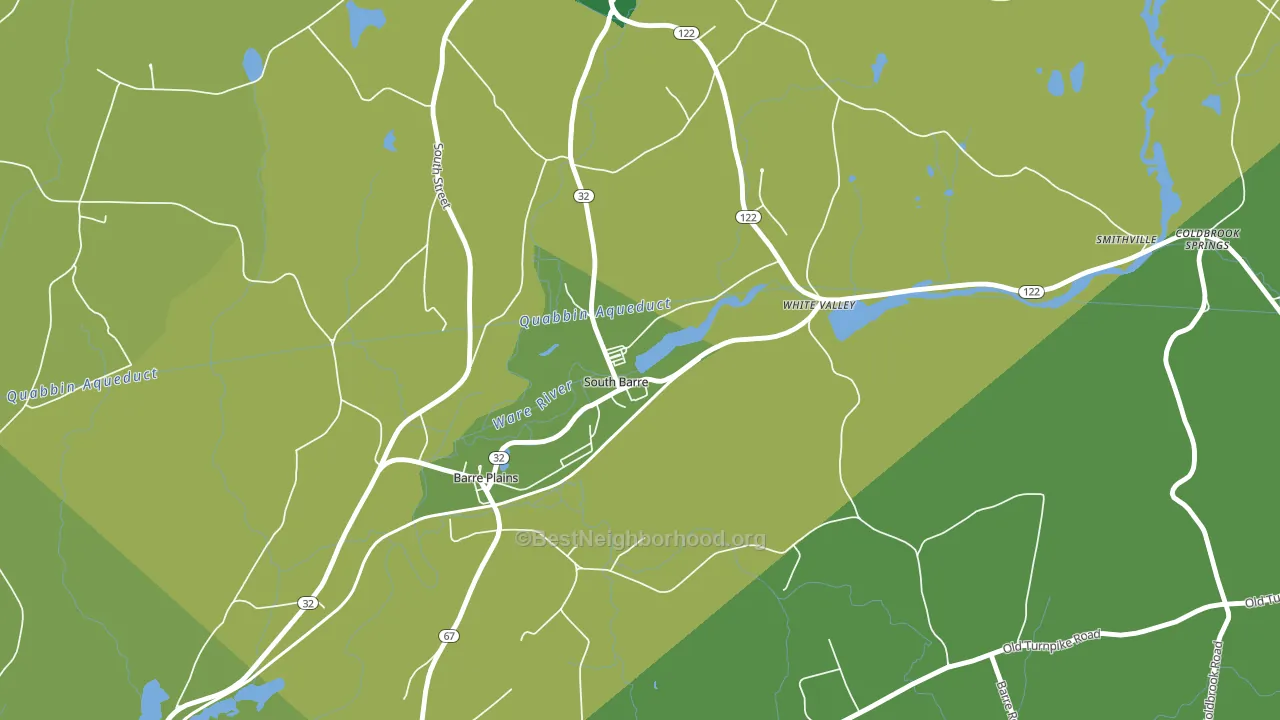 01074, MA block-group voter-turnout map